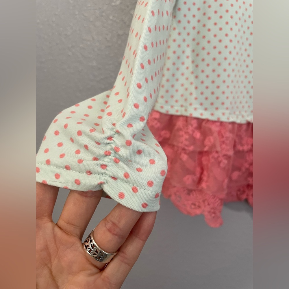 Matilda Jane Jump Rope Tunic Ruffle Top Size 6 - Picture 5 of 5